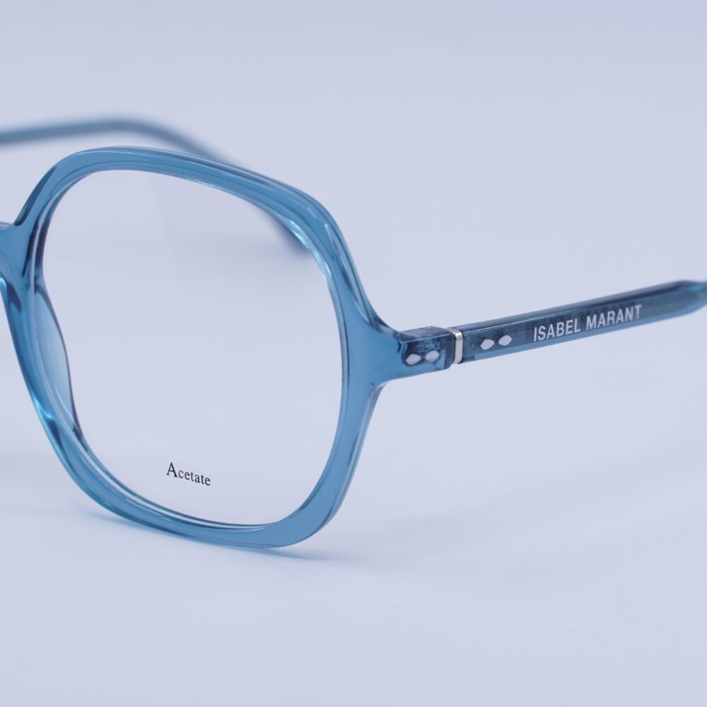 Isabel Marant IM 0087 0ZI9 00 Eyeglasses - Teal Frame 54mm - Picture 2 of 10